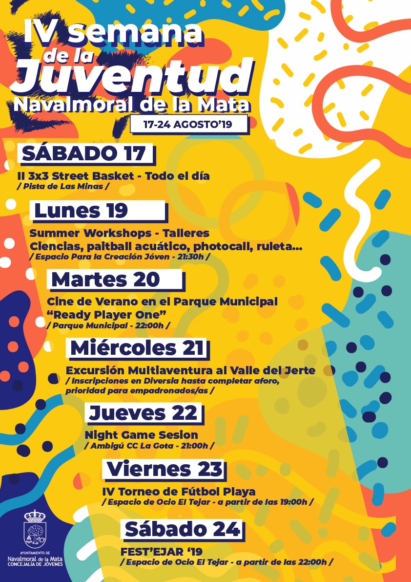 Presentada la IV Semana de la Juventud de Navalmoral