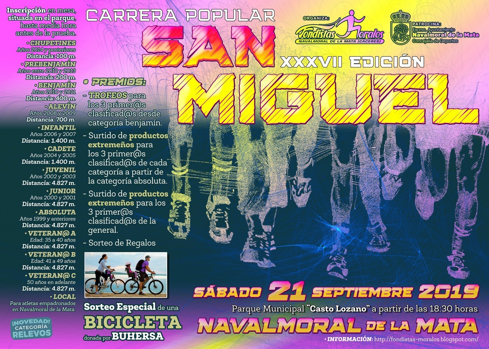 XXXVII EdiciÃ³n de la Carrera Popular de San Miguel.