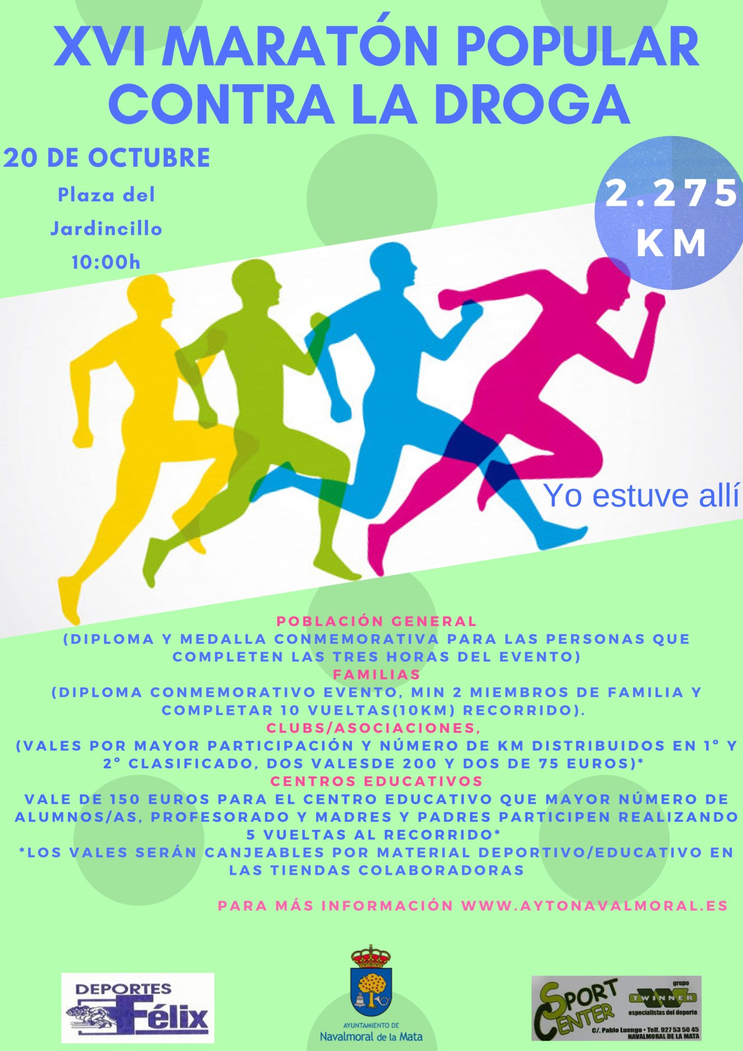 XVI Maratón contra la droga.