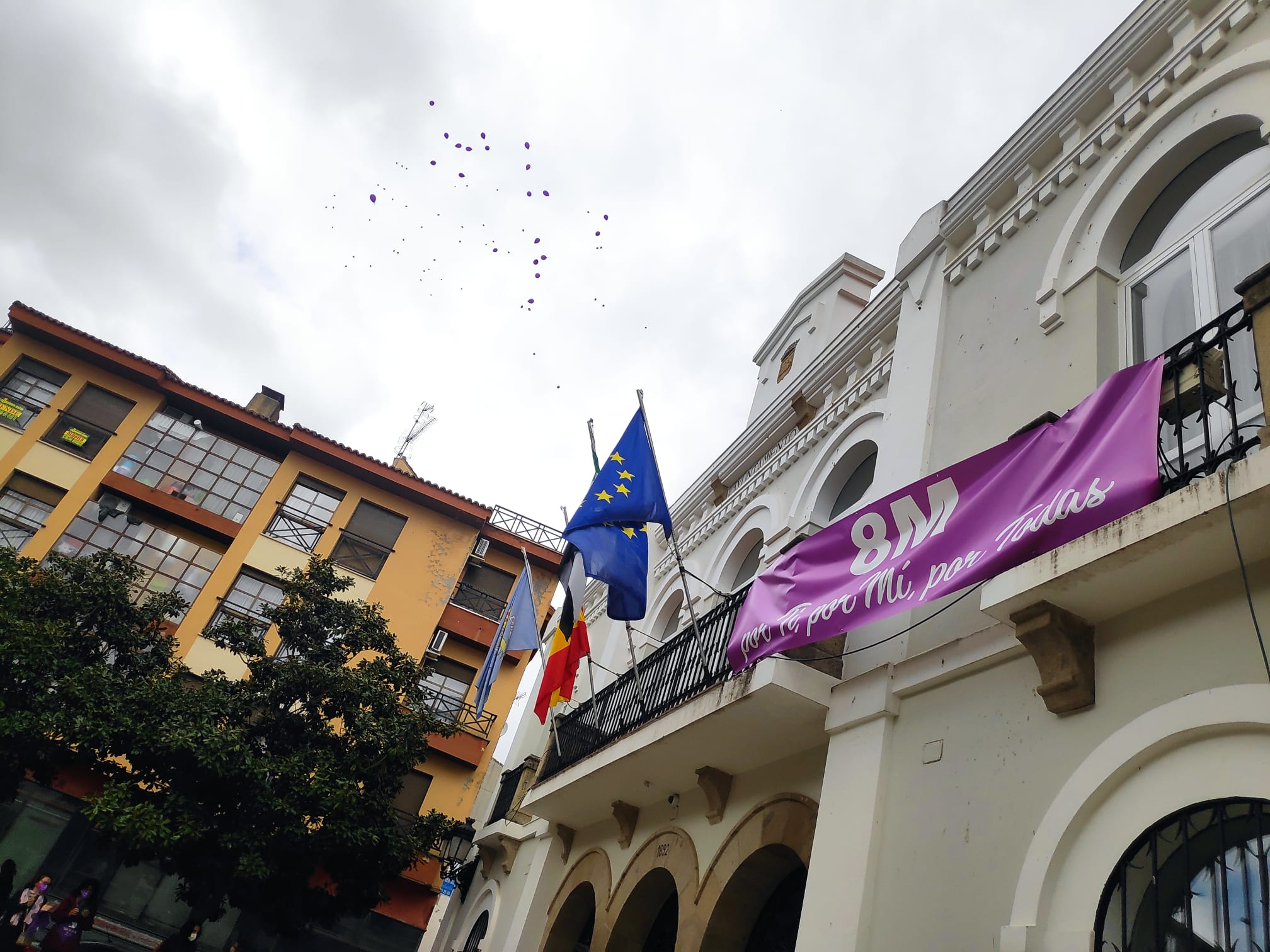 Manifiesto leÃ­do con motivo del DÃ­a Internacional de las Mujeres.