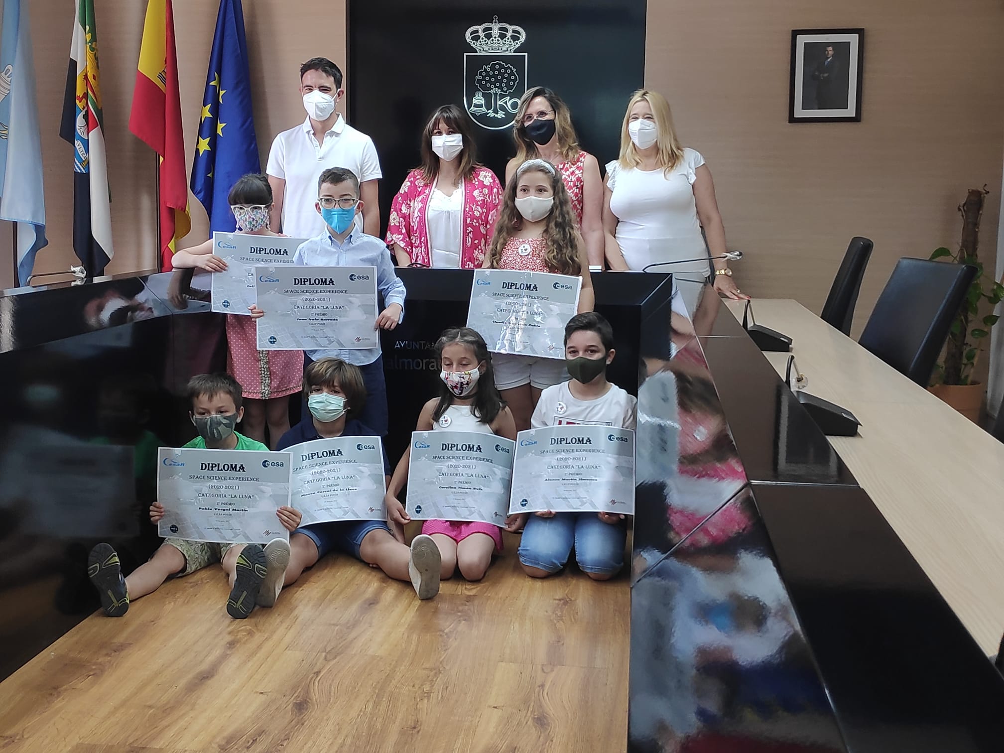 La Agencia Espacial Europea premia al alumnado de segundo de primaria del CEIP El PozÃ³n.