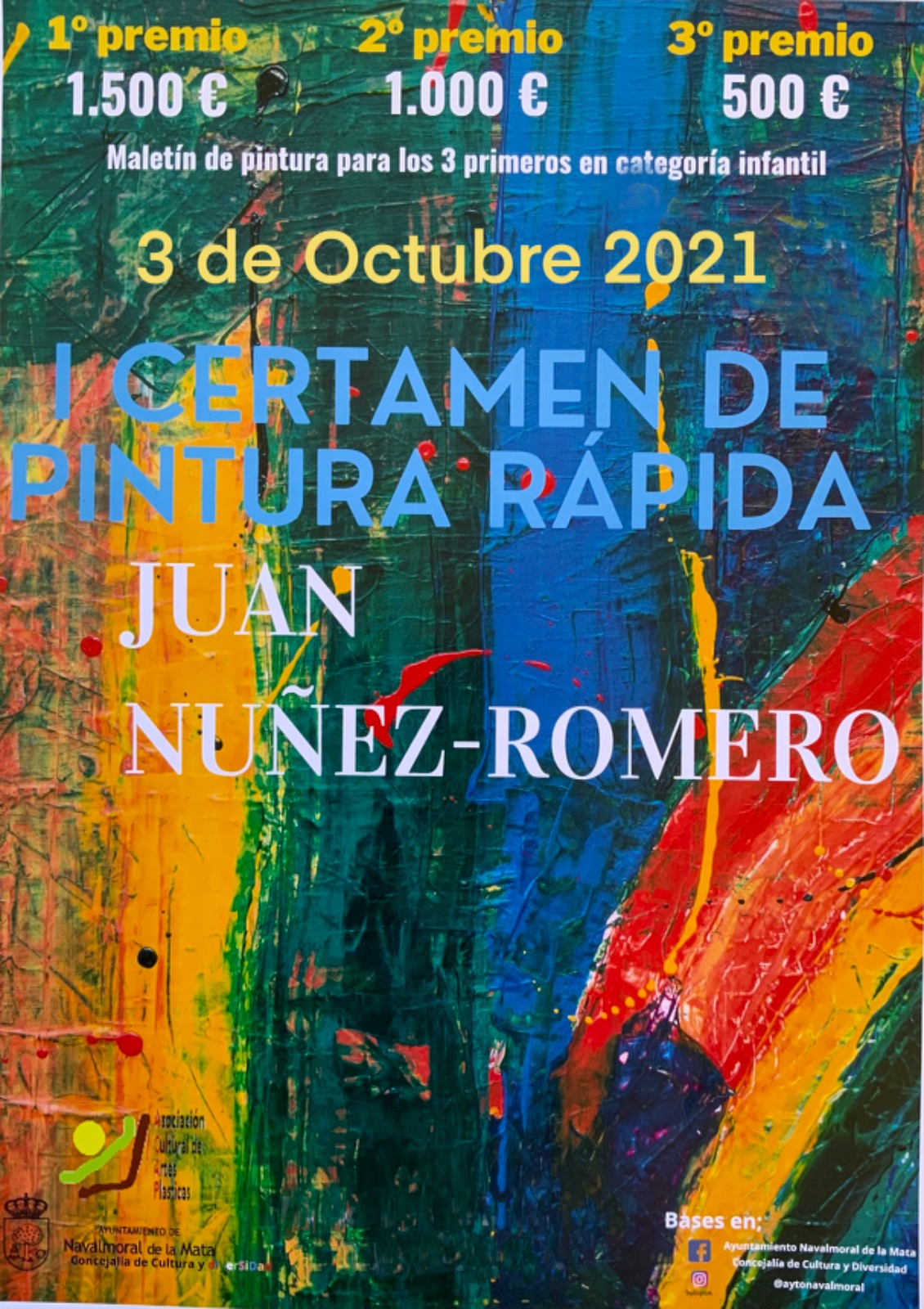 I Certamen de pintura rÃ¡pida Juan NÃºÃ±ez Romero.