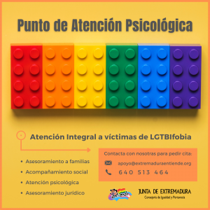 AtenciÃ³n integral a vÃ­ctimas de LGTBI+fobia