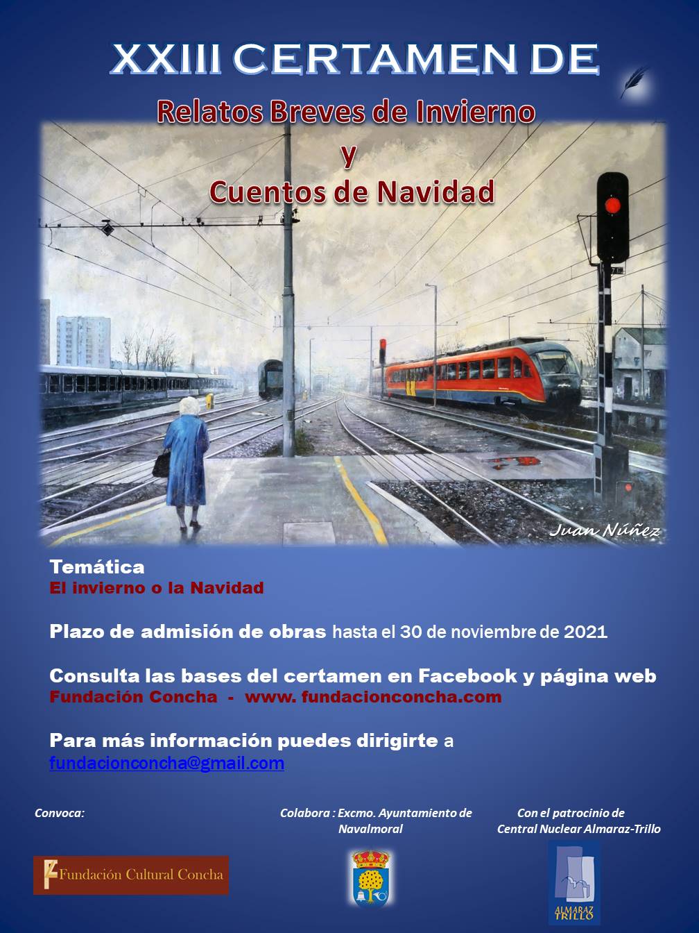 XXIII certamen de relatos breves de invierno y cuentos de navidad.