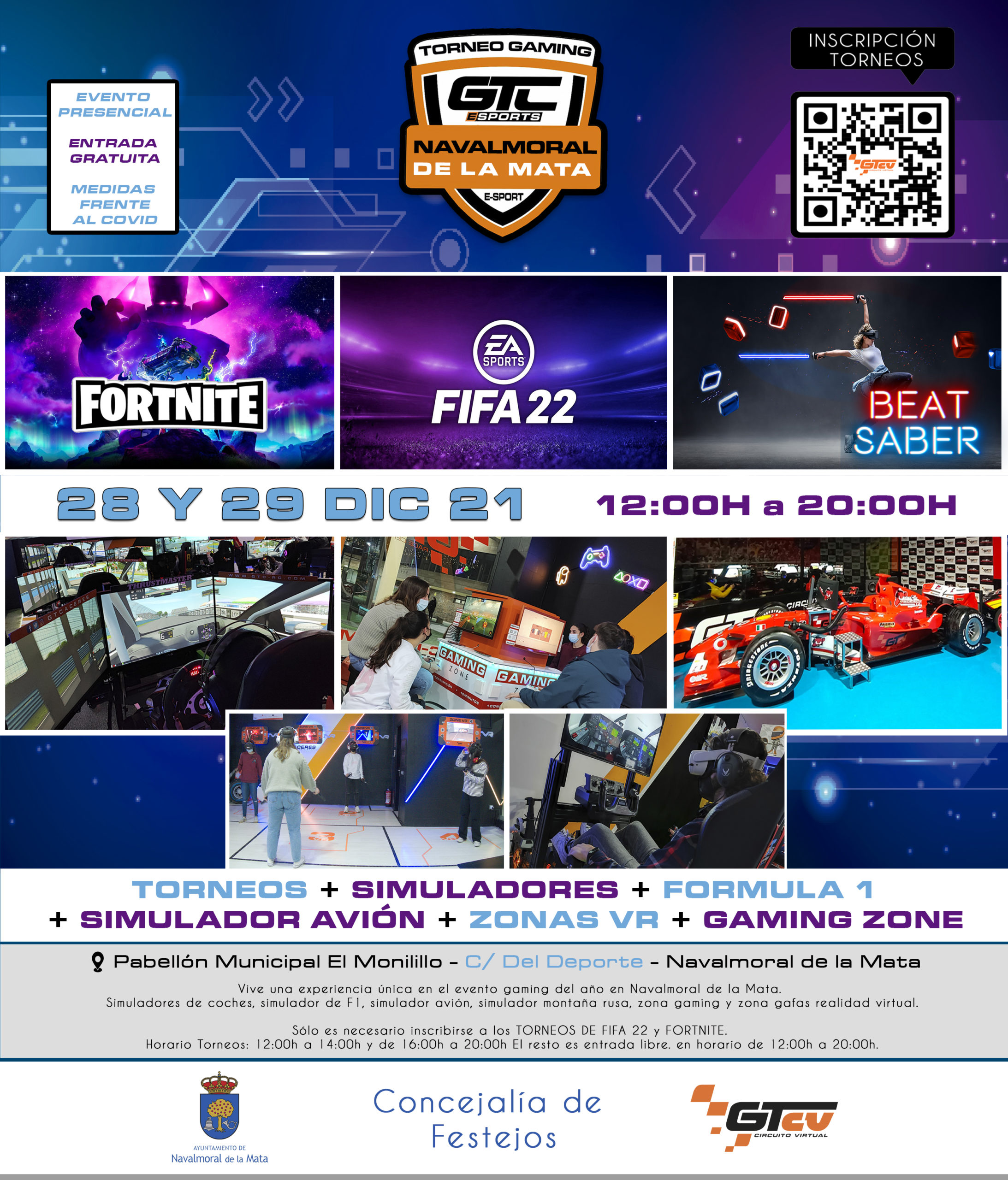 Navalmoral acoge un evento gaming durante los dÃ­as 28 y 29 de diciembre.