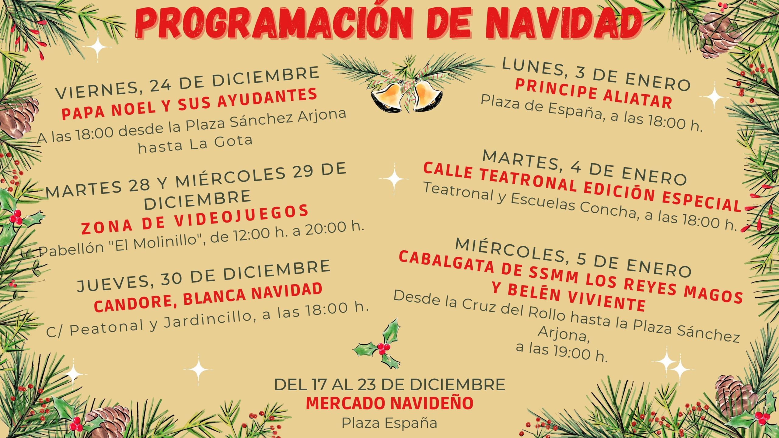 ProgramaciÃ³n de navidad 2021.