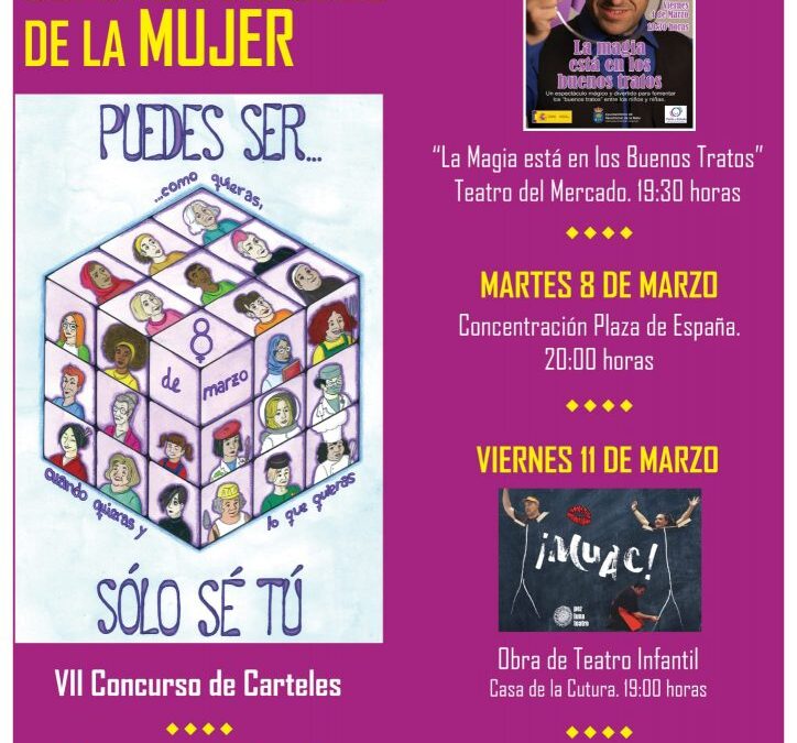 ProgramaciÃ³n de la Semana de la Mujer.