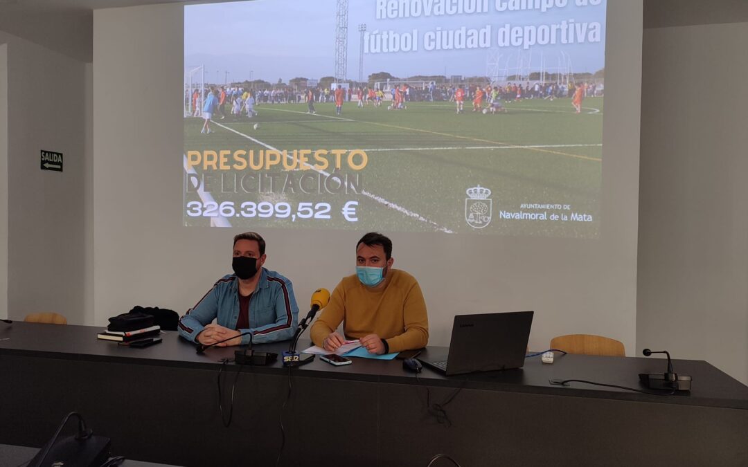 La RenovaciÃ³n del campo de fÃºtbol de la Ciudad Deportiva sale a licitaciÃ³n.