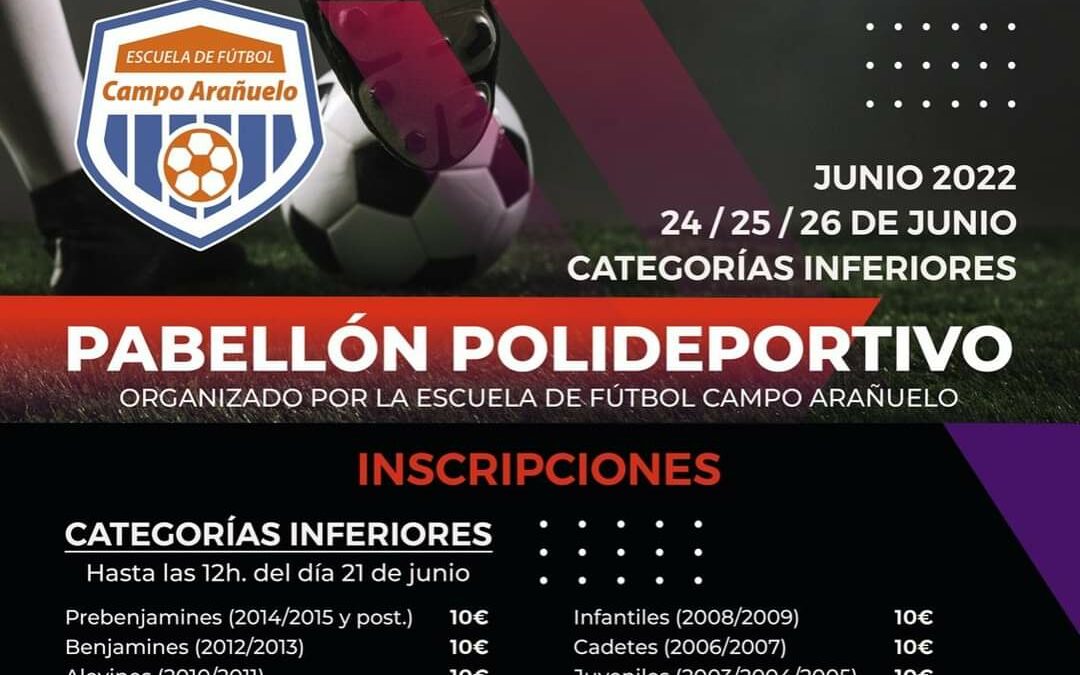 XLIII ediciÃ³n de las 24 horas de fÃºtbol sala en categorÃ­as inferiores.