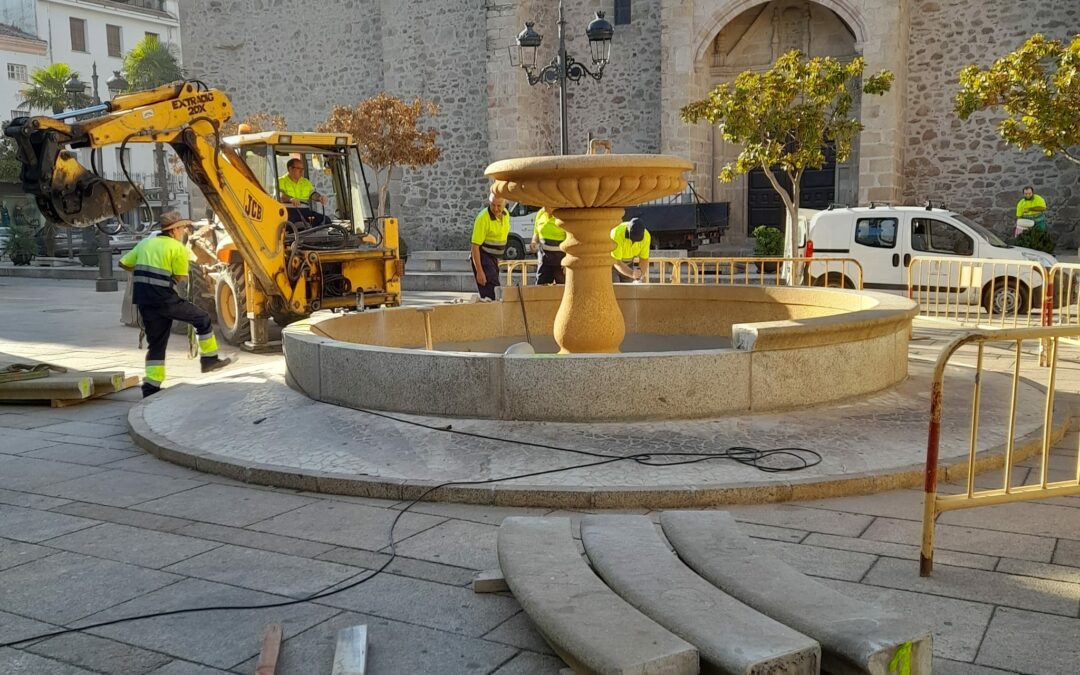 La fuente de la plaza de EspaÃ±a serÃ¡ sustituida por una de suelo.