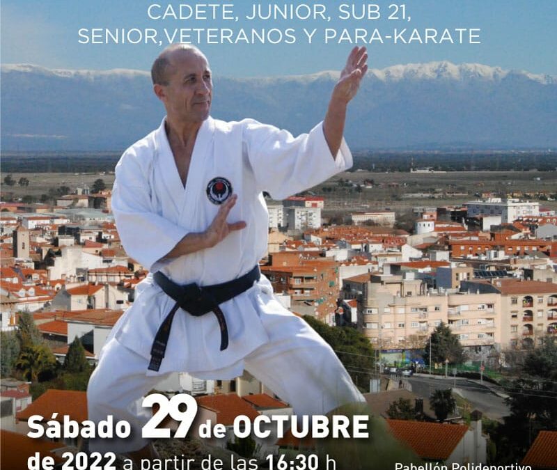 Campeonato de Extremadura de karate y promociÃ³n de kata kumite.